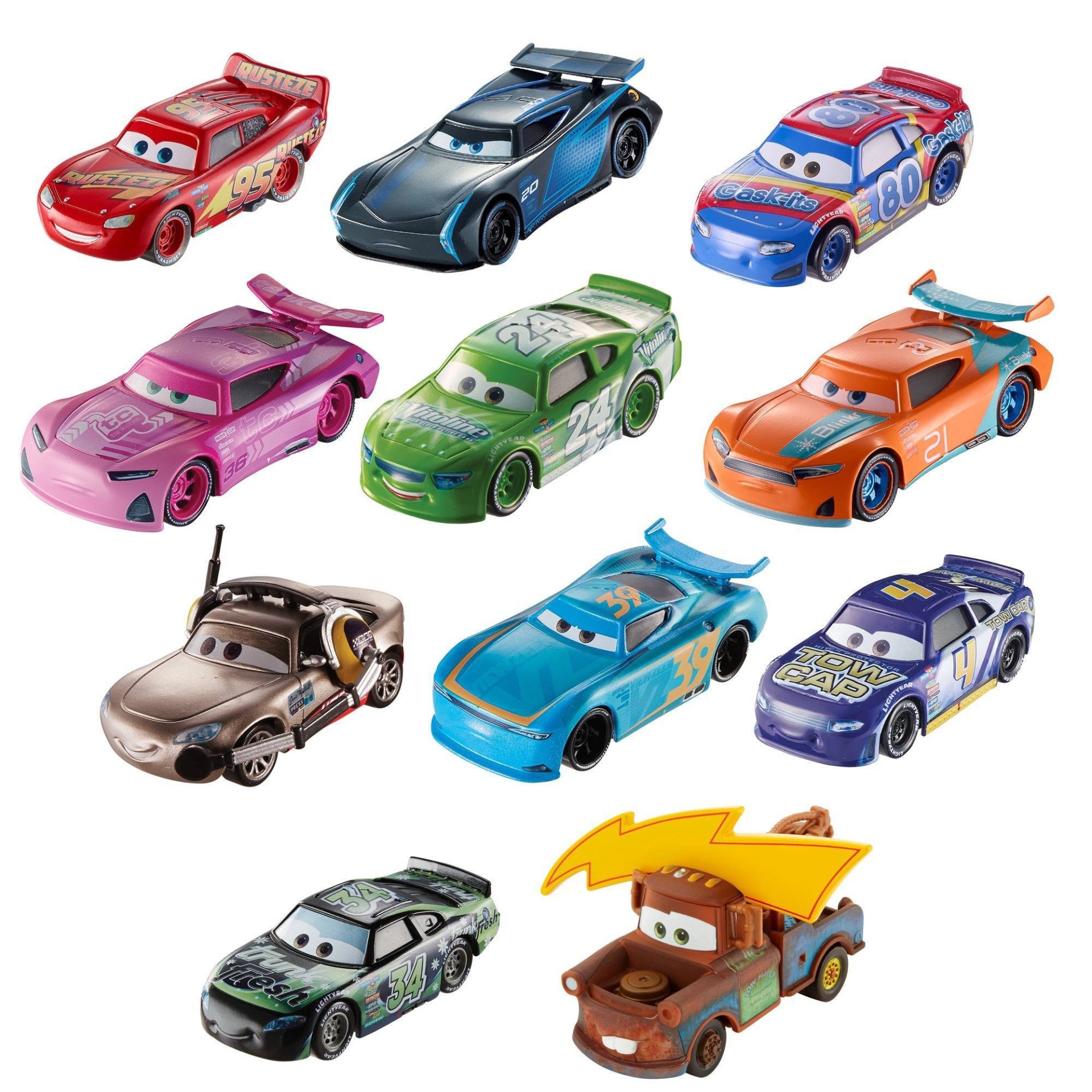 slide 1 of 2, Disney Die-Cast - Individual Cars May Vary, 11 ct