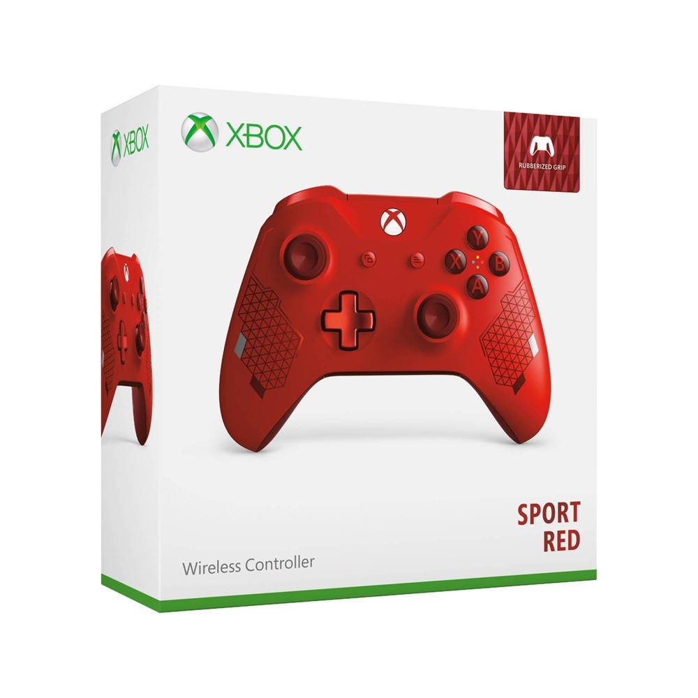 slide 4 of 4, Xbox One Wireless Controller - Sport Red, 1 ct