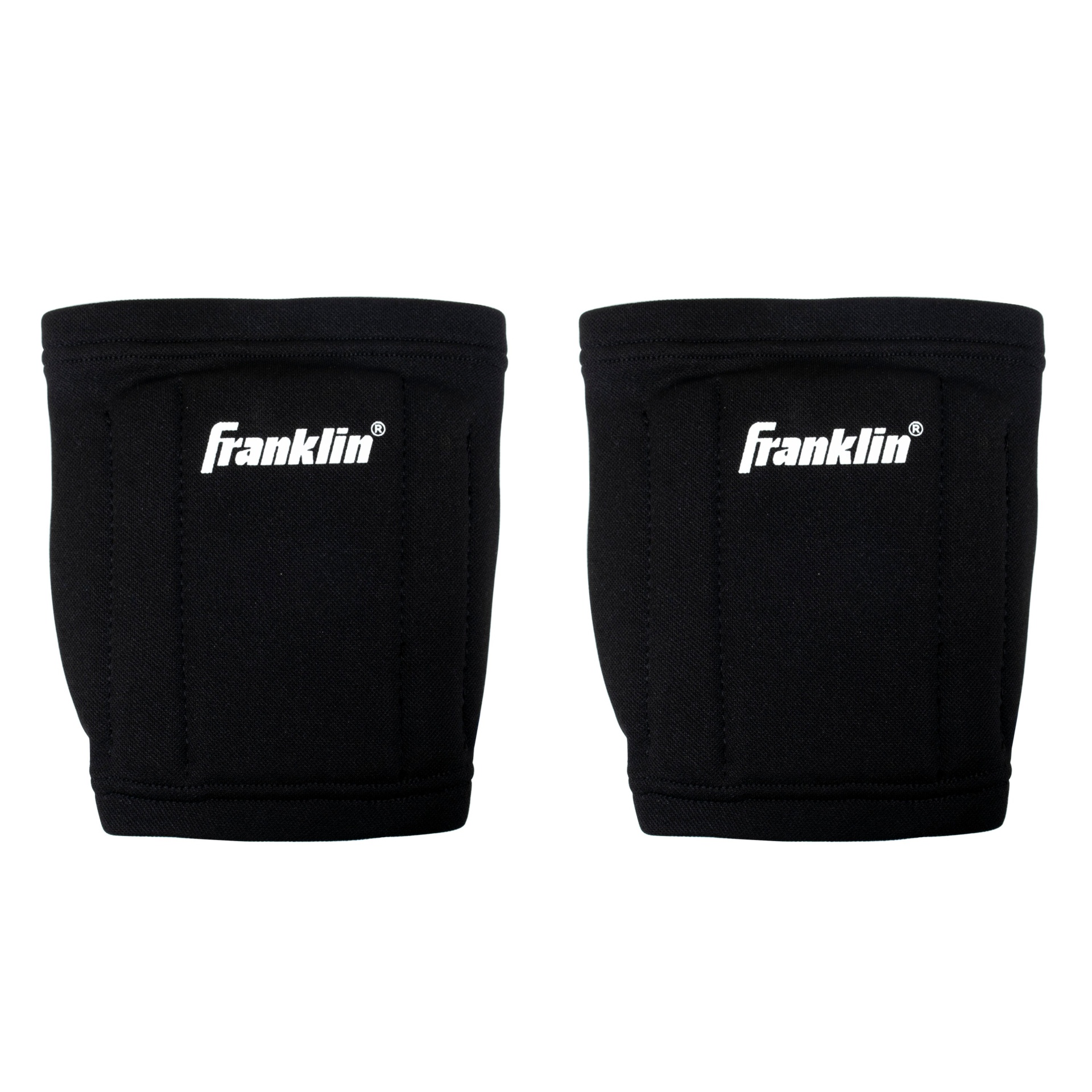 slide 1 of 4, Franklin Sports Volleyball Knee Pads - Black, 1 ct