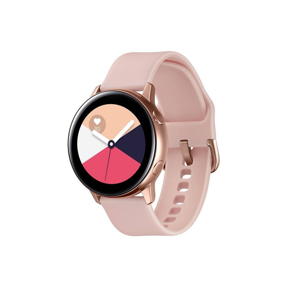 slide 3 of 6, Samsung Galaxy Watch Active - Rose Gold, 1 ct