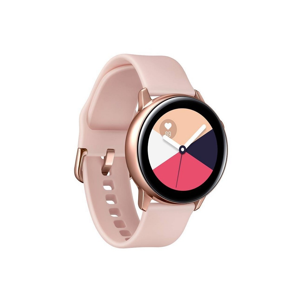 slide 4 of 6, Samsung Galaxy Watch Active - Rose Gold, 1 ct