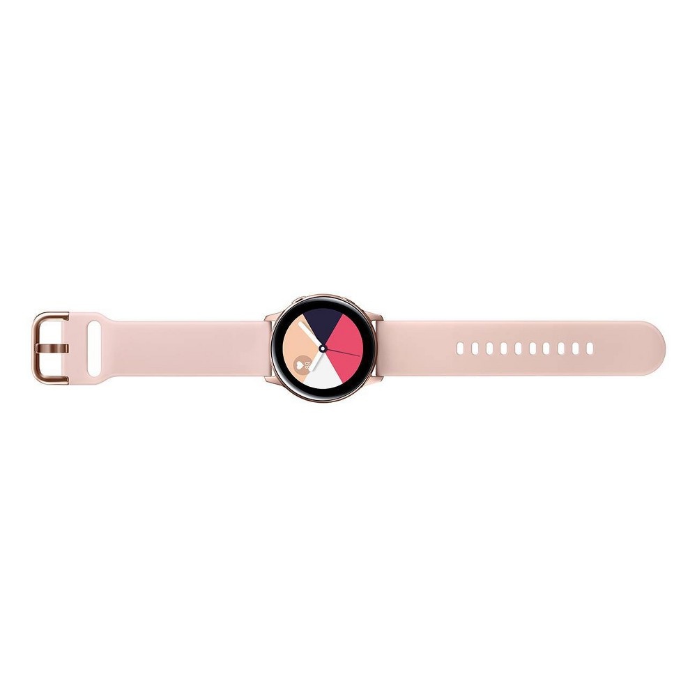 slide 6 of 6, Samsung Galaxy Watch Active - Rose Gold, 1 ct