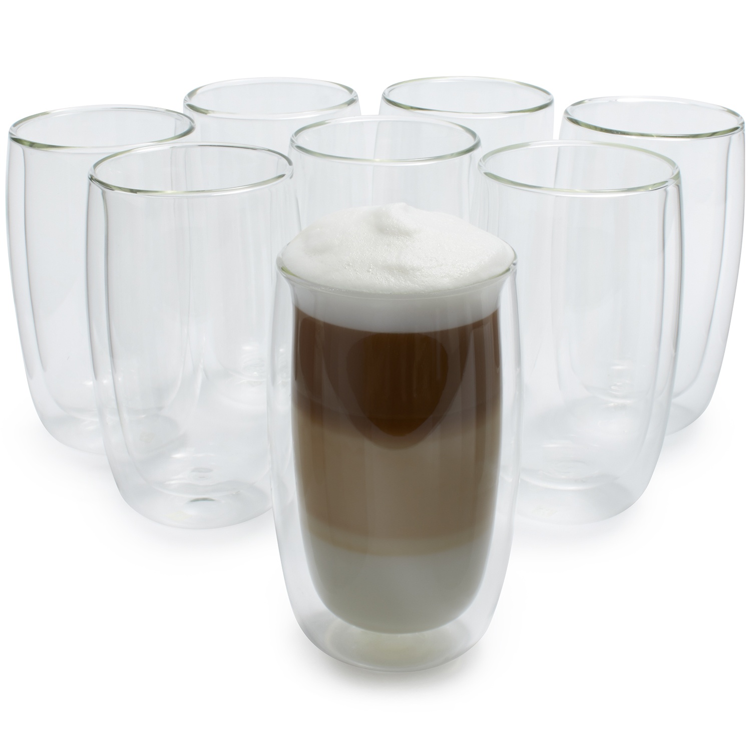 slide 1 of 1, Zwilling Sorrento Double Wall Latte Glasses, 8 ct
