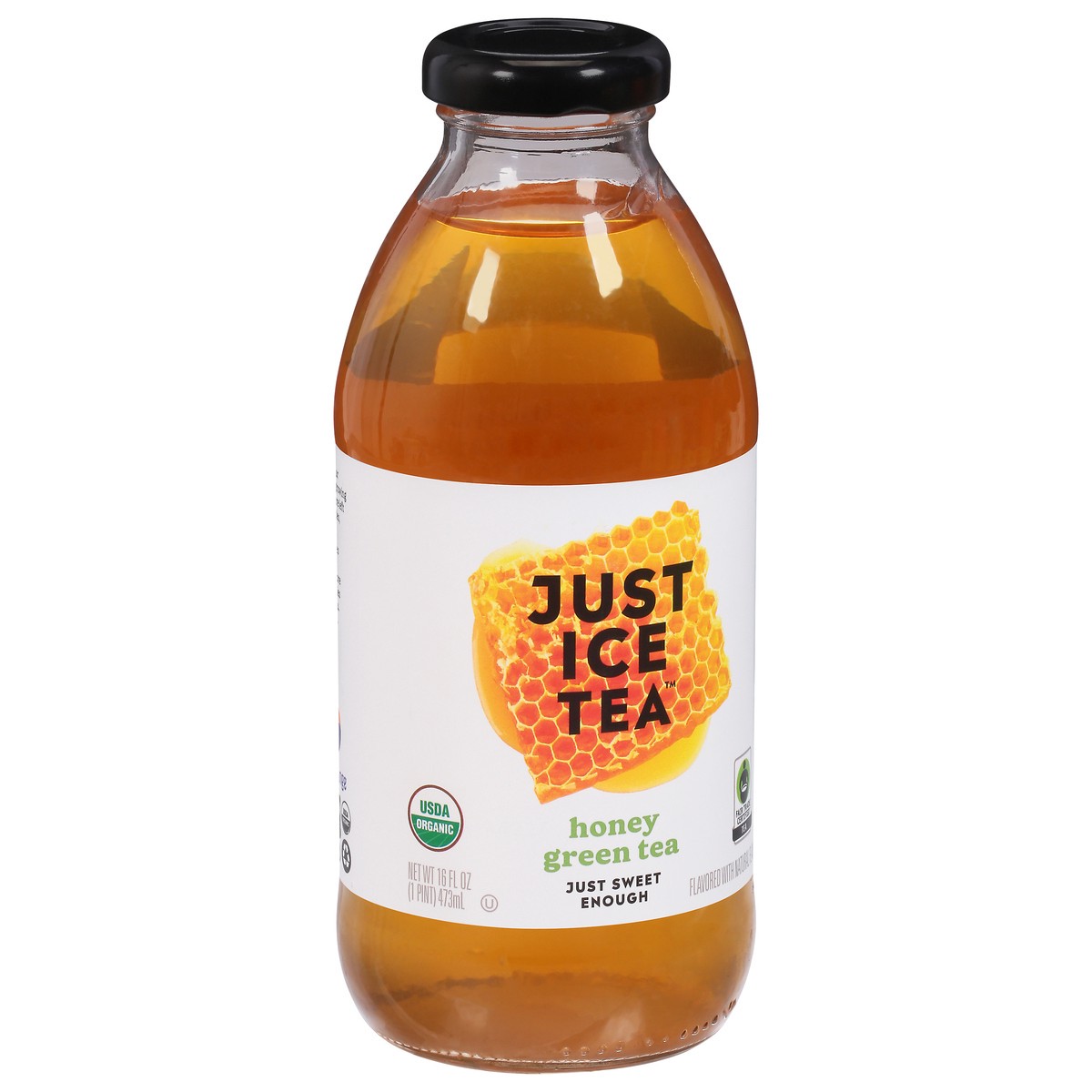 slide 7 of 9, Just Ice Tea Green Honey Green Tea - 16 fl oz, 16 fl oz