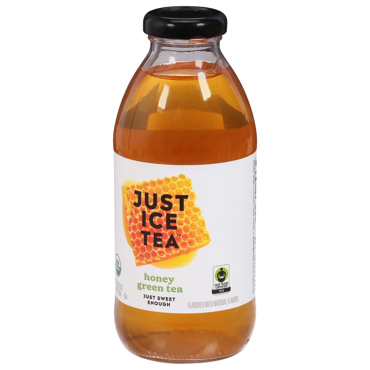 slide 5 of 9, Just Ice Tea Green Honey Green Tea - 16 fl oz, 16 fl oz