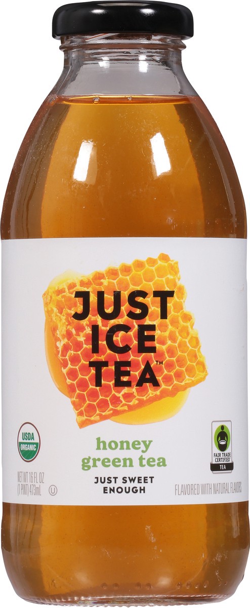 slide 4 of 9, Just Ice Tea Green Honey Green Tea - 16 fl oz, 16 fl oz