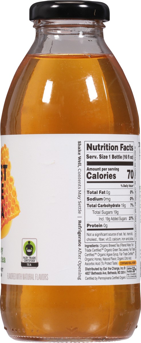 slide 8 of 9, Just Ice Tea Green Honey Green Tea - 16 fl oz, 16 fl oz