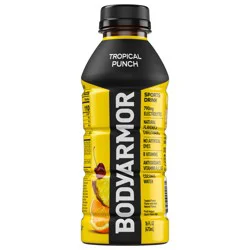 BODYARMOR Tropical Punch Electrolyte Sports Drink, 16 fl oz Bottle