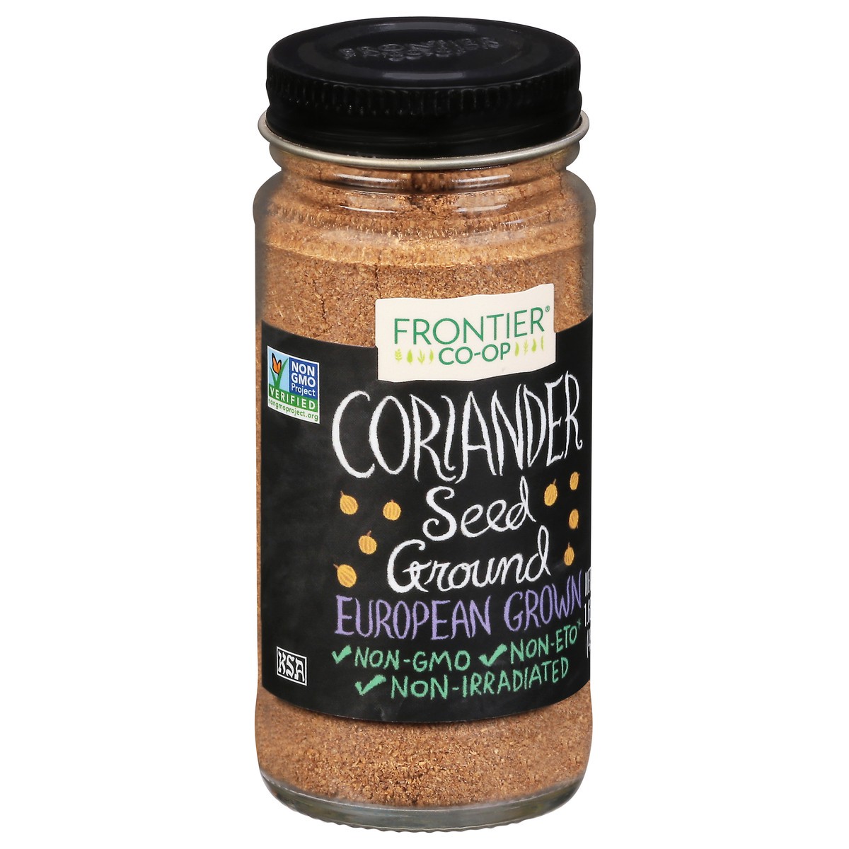 slide 2 of 9, Frontier Co-Op Frontier Ground Coriander Seed, 1.6 oz