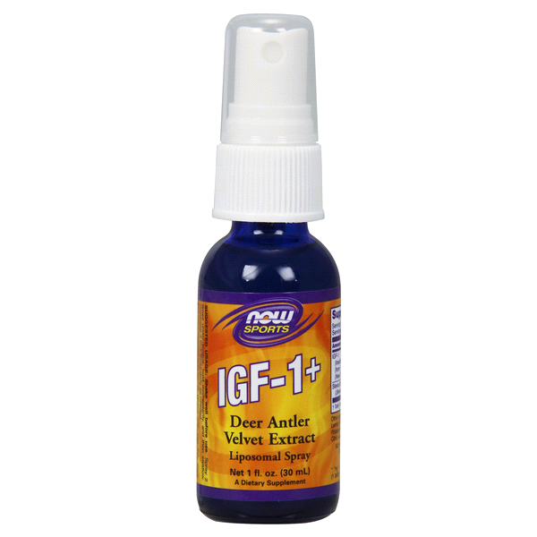 slide 1 of 2, NOW Sports Igf-1+ Liposomal Spray, 1 fl oz