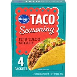Kroger Taco Seasoning Packets