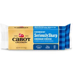Cabot Cheese, Seriously Sharp Yellow Cheddar Bar