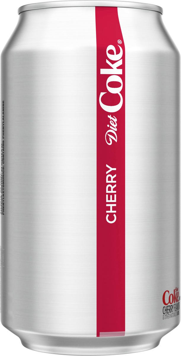 slide 10 of 11, Diet Coke Diet Cherry Coke Can, 12 fl oz, 12 fl oz