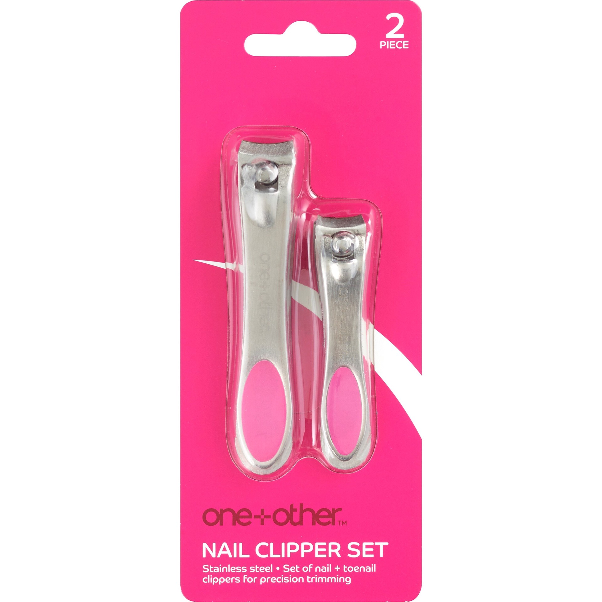 slide 1 of 4, One+Other Nail Clipper Duo, 1 ct