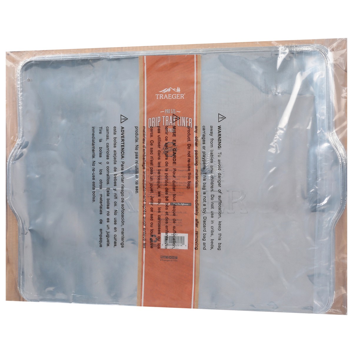 slide 6 of 9, Traeger Pro 575 Drip Tray Liner 5 Pack 5 ea, 5 ct