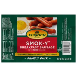 Eckrich Smok-y Original Breakfast Sausage Links, 16.6 oz