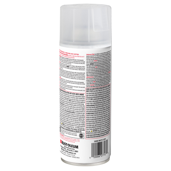 slide 12 of 29, Rust-Oleum Stops Rust Protective Enamel Spray Paint - 285093, Matte Clear, 12 oz