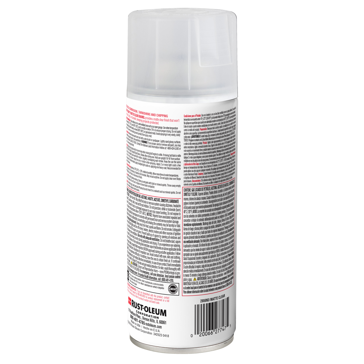 slide 15 of 29, Rust-Oleum Stops Rust Protective Enamel Spray Paint - 285093, Matte Clear, 12 oz