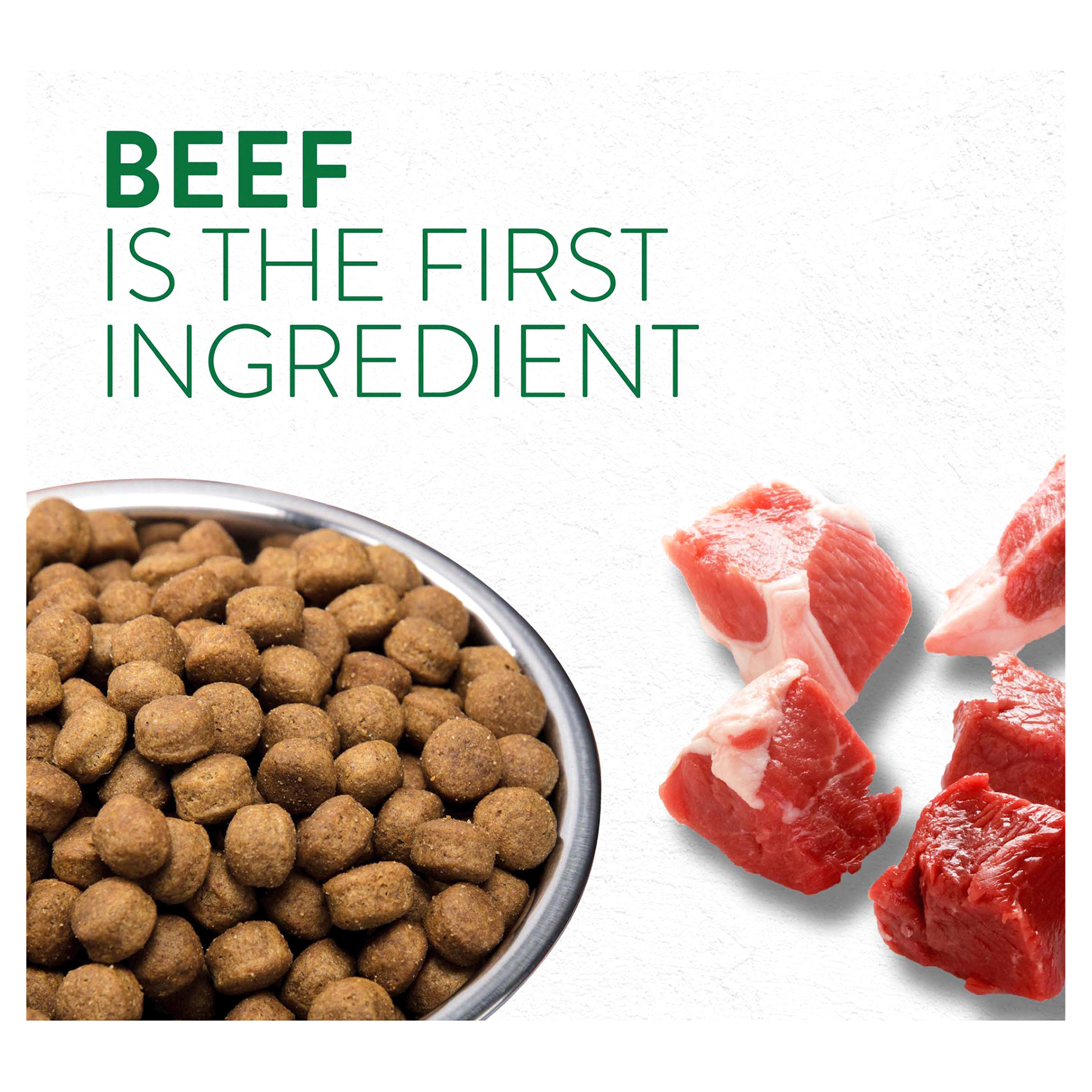 slide 3 of 4, NUTRO NATURAL CHOICE Adult Dry Dog Food, Beef & Brown Rice Recipe Dog Kibble, 28 lb. Bag, 28 lb