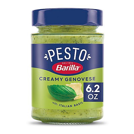 slide 1 of 1, Barilla Creamy Genovese Pesto Sauce And Spread - 6.2 Oz, 6.2 oz