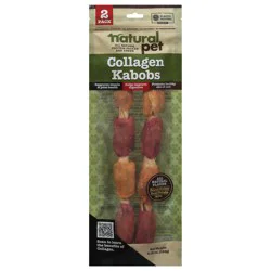 Natural Pet Collagen Kabobs Dog Chews 2 ea