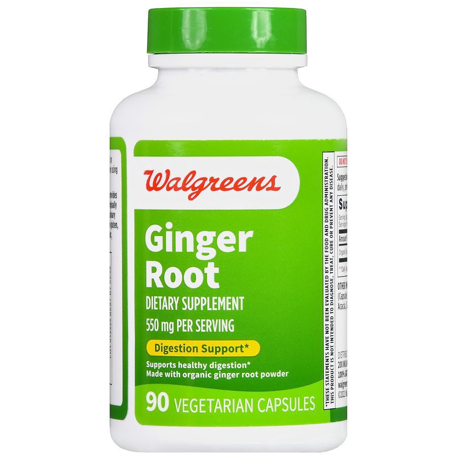 slide 3 of 5, Walgreens Ginger Root 550 mg, 90 ct