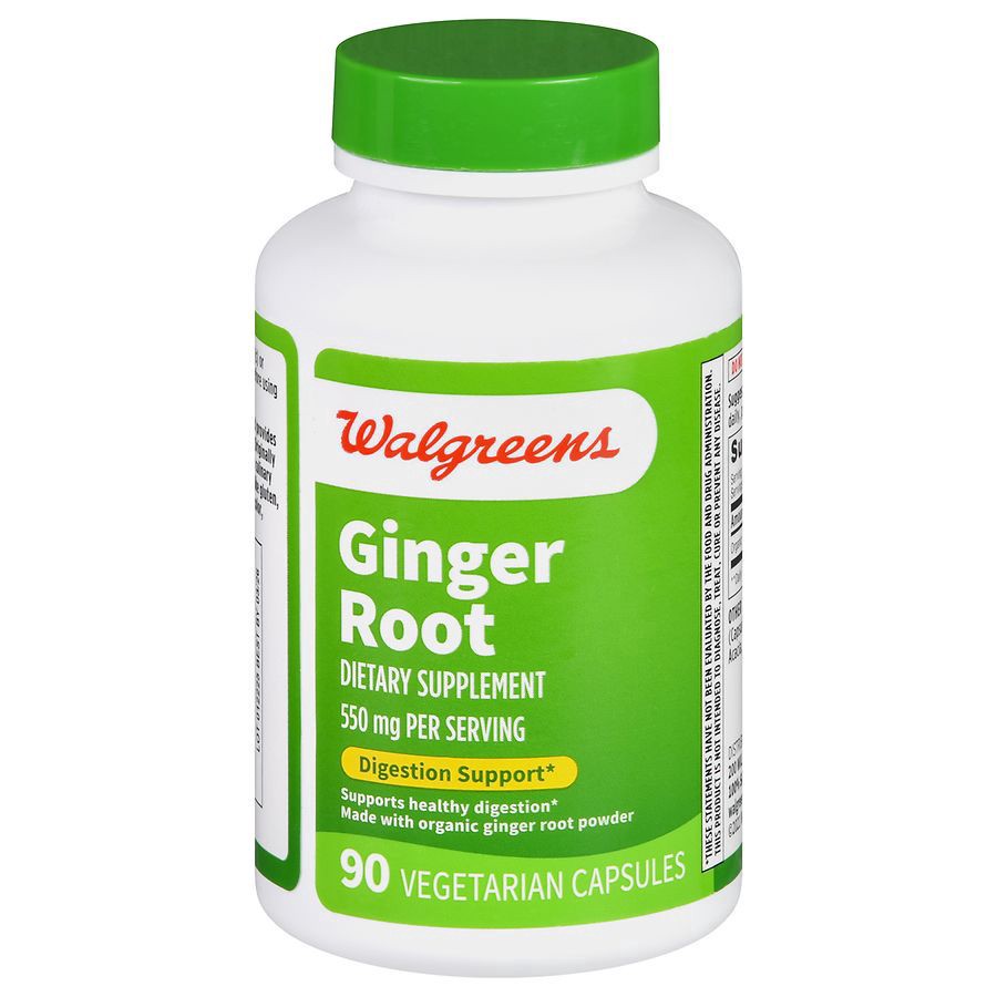 slide 1 of 5, Walgreens Ginger Root 550 mg, 90 ct