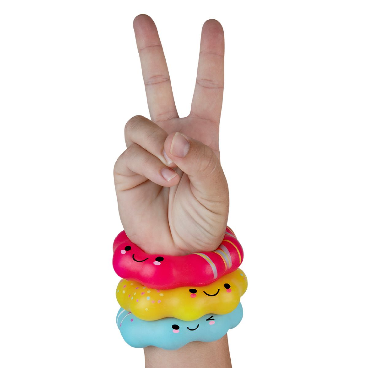 slide 1 of 1, ORB Mochi Donut Bracelet Printed Asrt, 1 ct