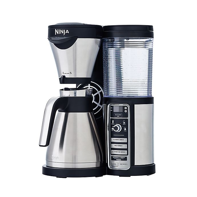 slide 3 of 4, Ninja Coffee Bar Brewer with Stainless Steel Thermal Carafe, 43 oz