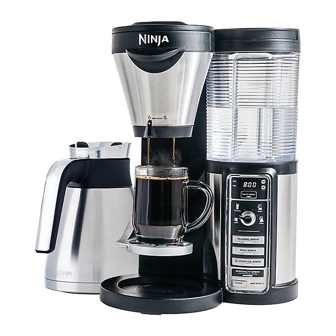 slide 4 of 4, Ninja Coffee Bar Brewer with Stainless Steel Thermal Carafe, 43 oz