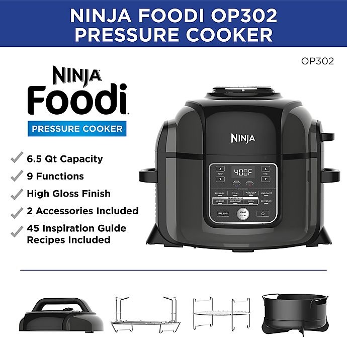 slide 6 of 15, Ninja Foodi Pressure Cooker with TenderCrisp, 6.5 qt