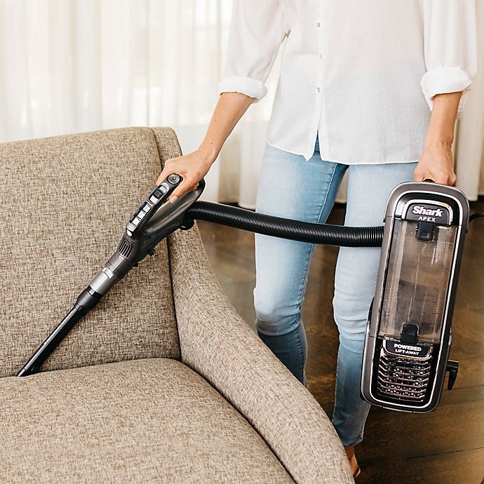 slide 7 of 12, Shark Apex DuoClean Self-Cleaning Brushroll Powered LiftAway Upright Vacuum, 1 ct