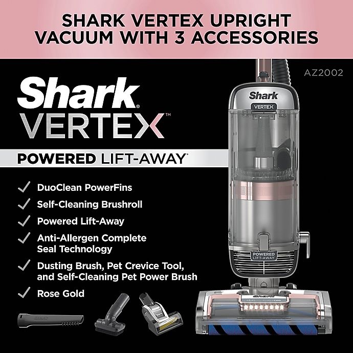 slide 2 of 7, Shark Vertex DuoClean PowerFins Upright Vacuum Powered Lift-away & Self-Cleaning Brushroll, 1 ct