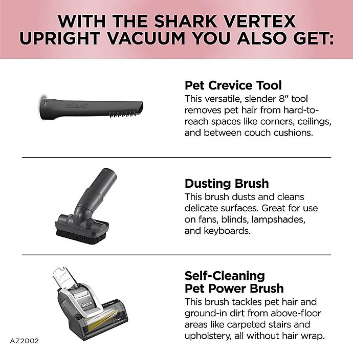 slide 7 of 7, Shark Vertex DuoClean PowerFins Upright Vacuum Powered Lift-away & Self-Cleaning Brushroll, 1 ct