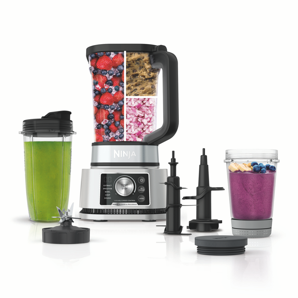 slide 3 of 7, Ninja Foodi Power Blender & Processor System 1 ea, 1 ct