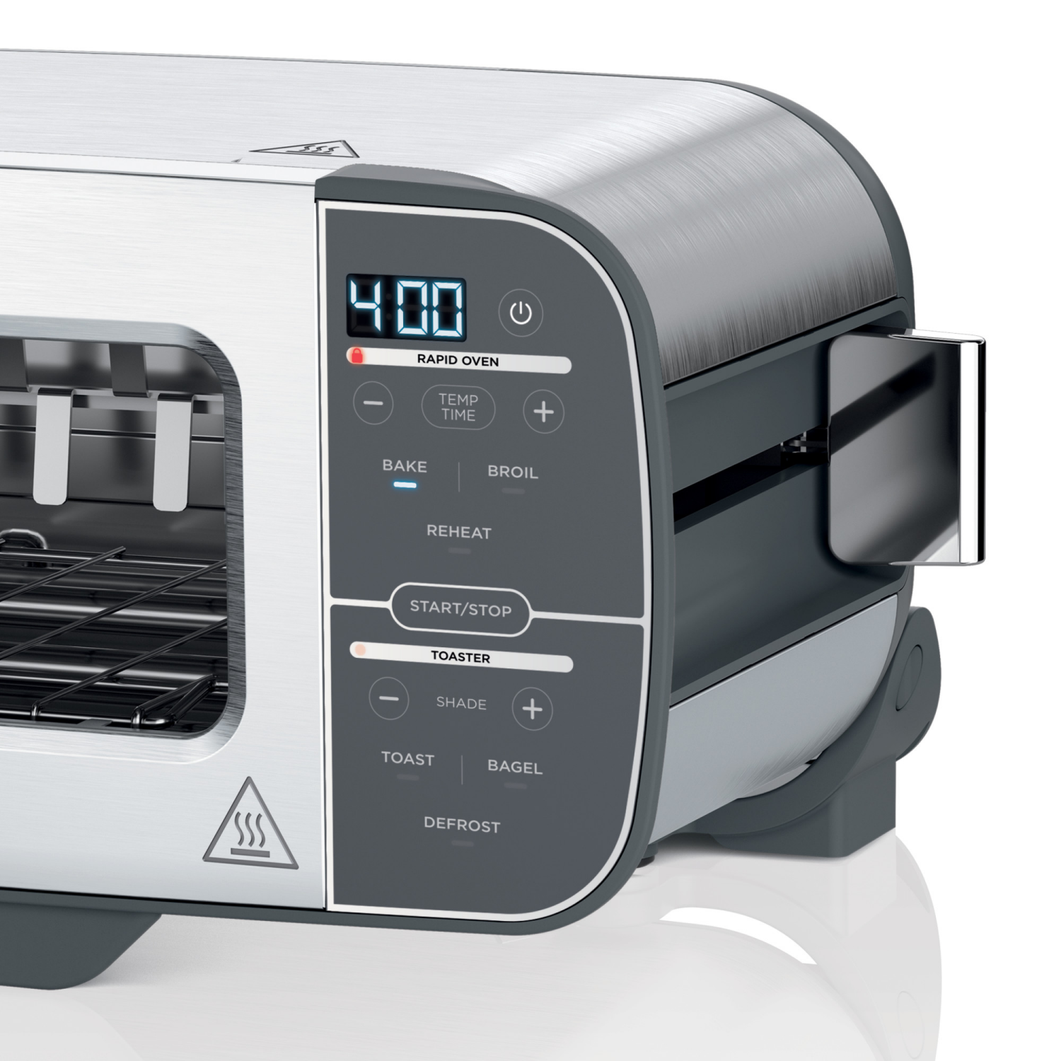 slide 3 of 8, Ninja Foodi Flip Toaster with Rapid Oven Technology 1 ea, 1 ct