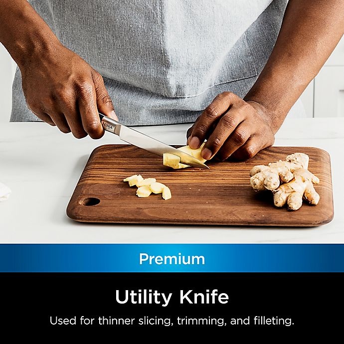 slide 4 of 8, Ninja Foodi NeverDull System Premium Knife Set, 3 ct