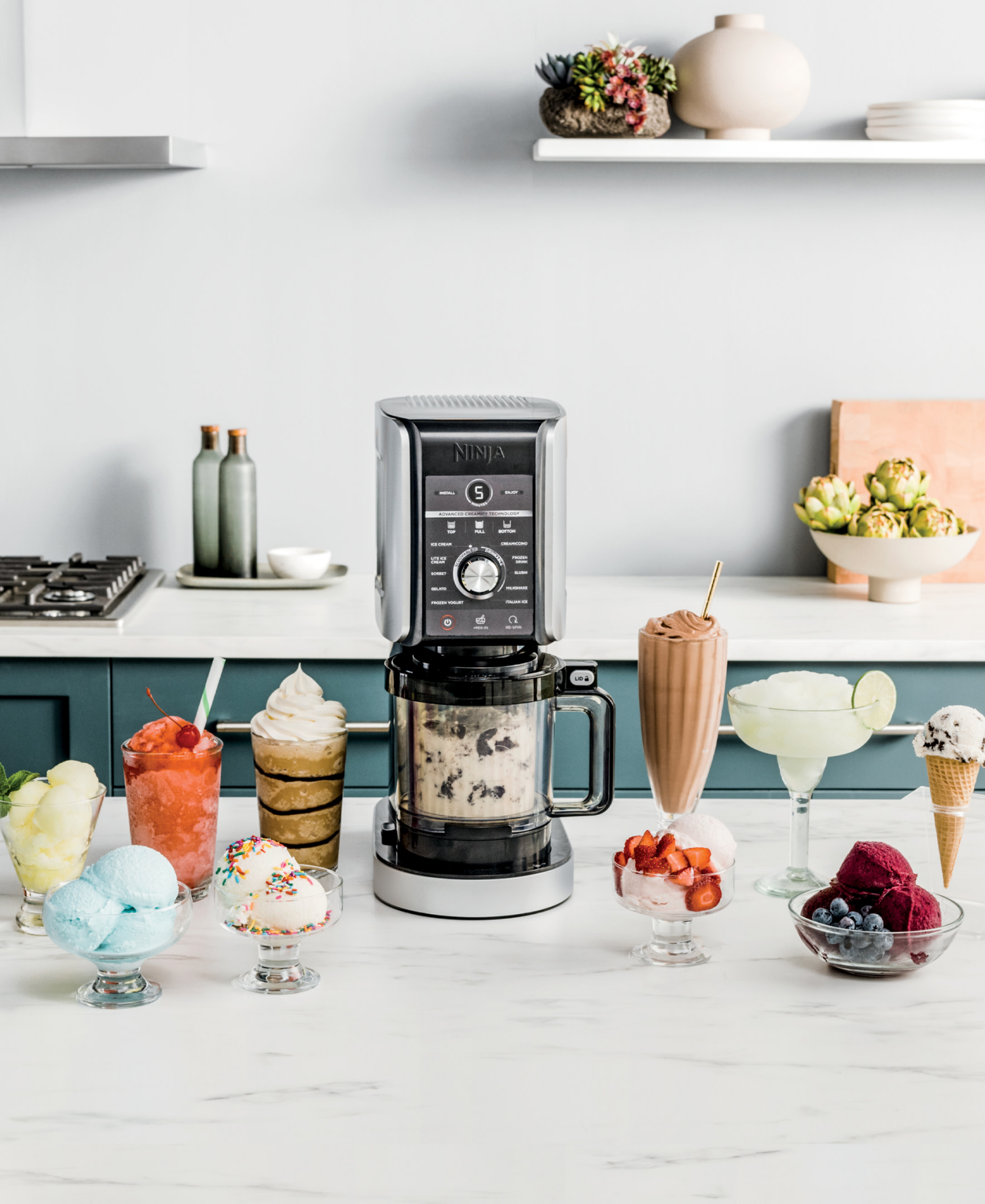 slide 5 of 7, Ninja CREAMi Deluxe 11-in-1 Ice Cream and Frozen Treat Maker, 1 ct