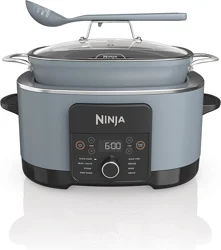 Ninja 8.5qt Foodi PossibleCooker Pro Slow Cooker with Sous Vide Sea Salt Gray MC1001