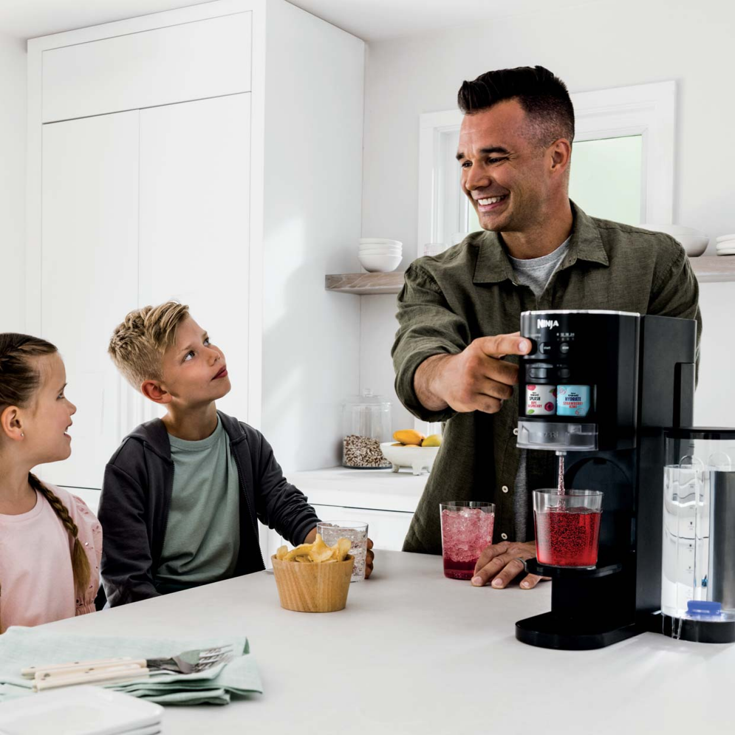 slide 3 of 3, Ninja Thirsti Hydrate Watermelon Lime Flavored Water Drops (Sweetened), 1 ct