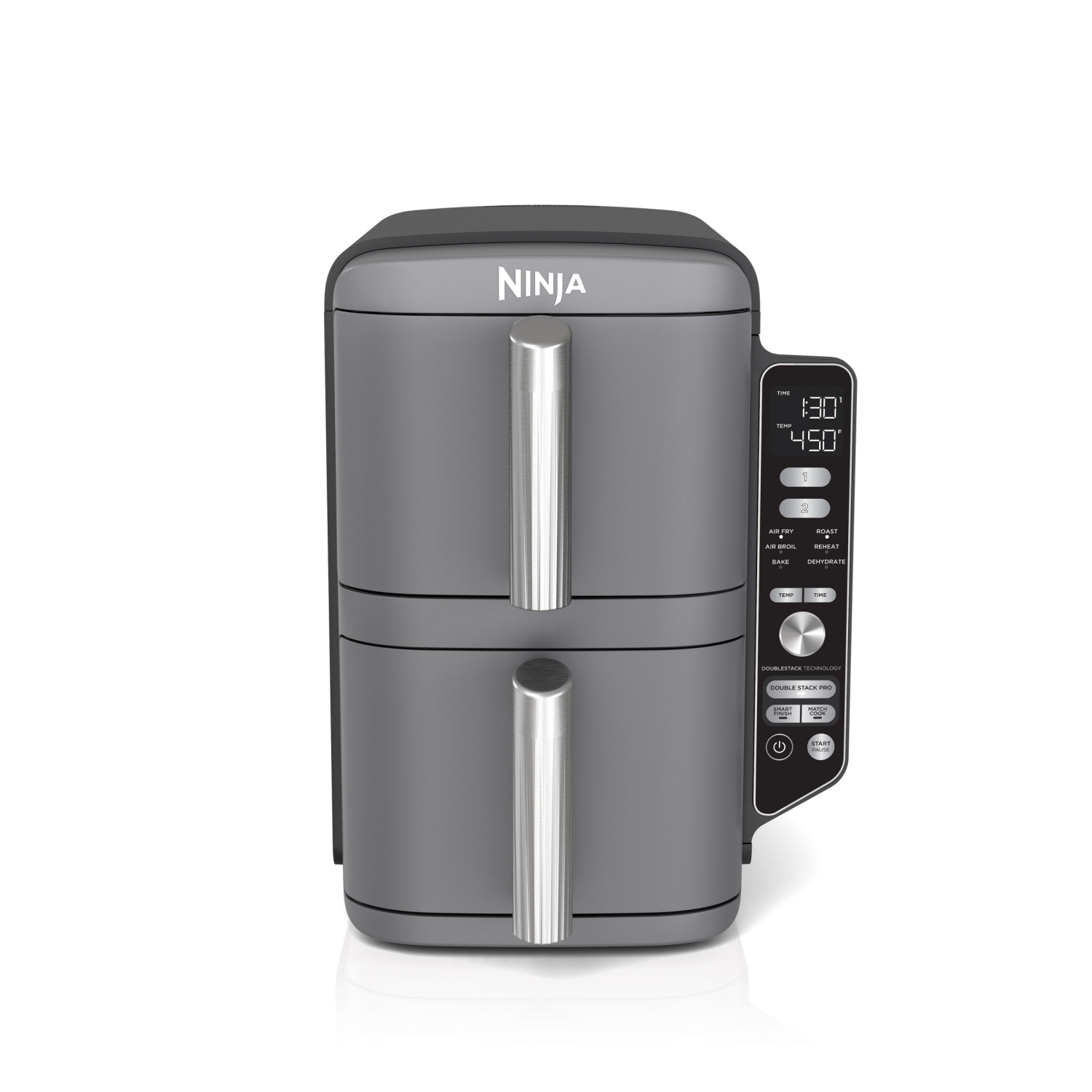 slide 1 of 8, Ninja Ninja DoubleStack XL 10 QT 2-Basket Air Fryer, 1 ct
