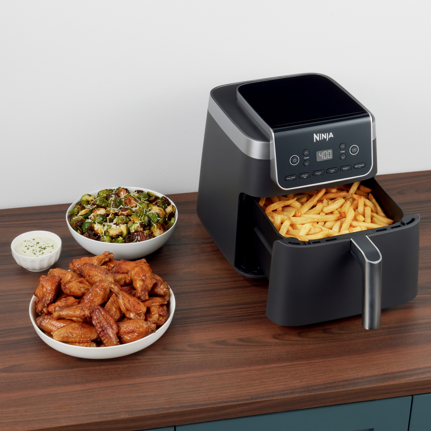 slide 6 of 8, Ninja Air Fryer Pro Xl 6In1 6.5Qt, 6.5 qt