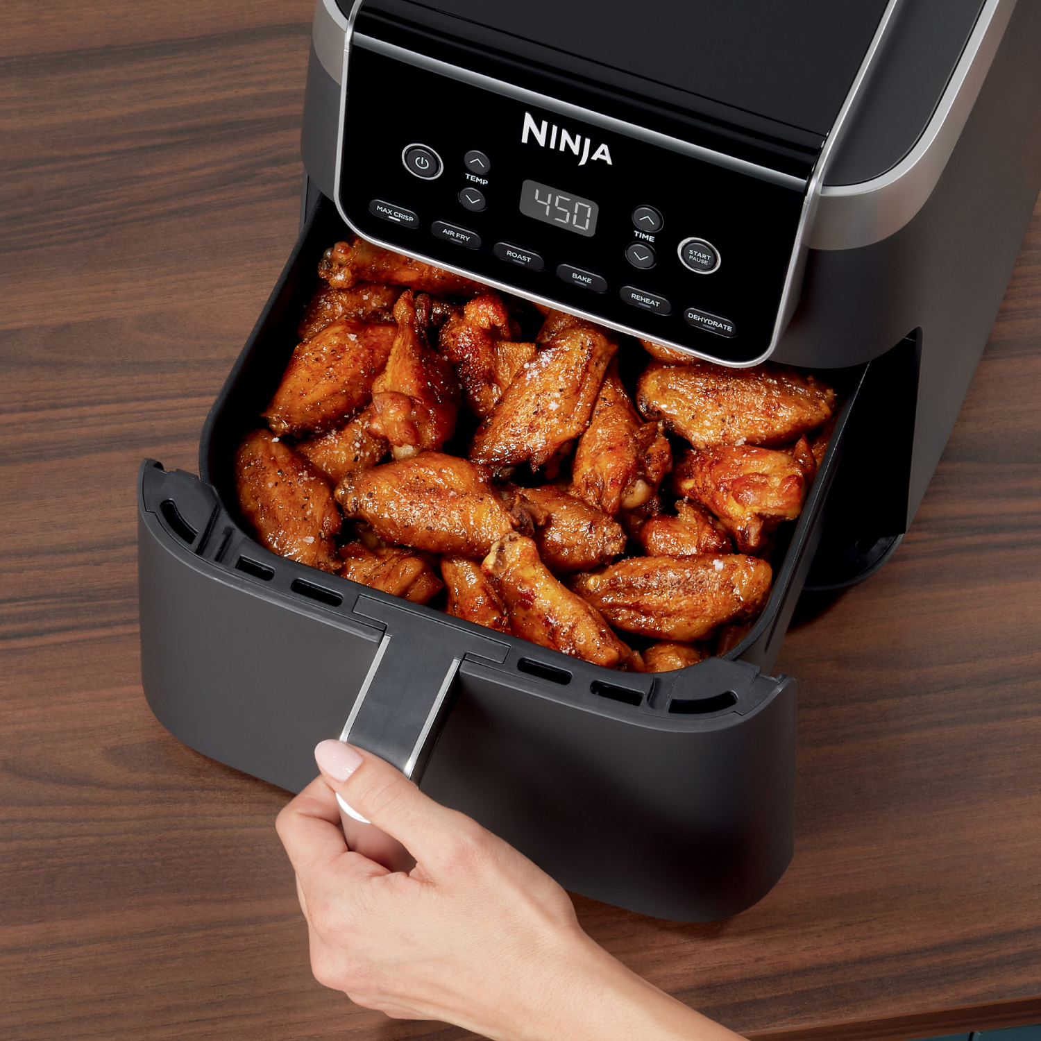 slide 8 of 8, Ninja Air Fryer Pro Xl 6In1 6.5Qt, 6.5 qt