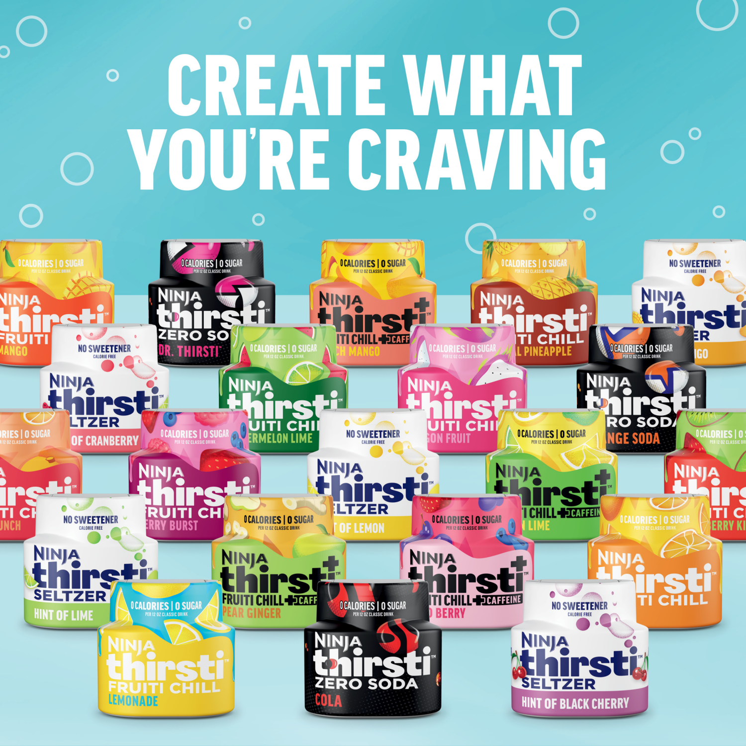 slide 3 of 5, Ninja Thirsti Zero Soda Dr. Thirsti Flavored Water Drops, 1 ct