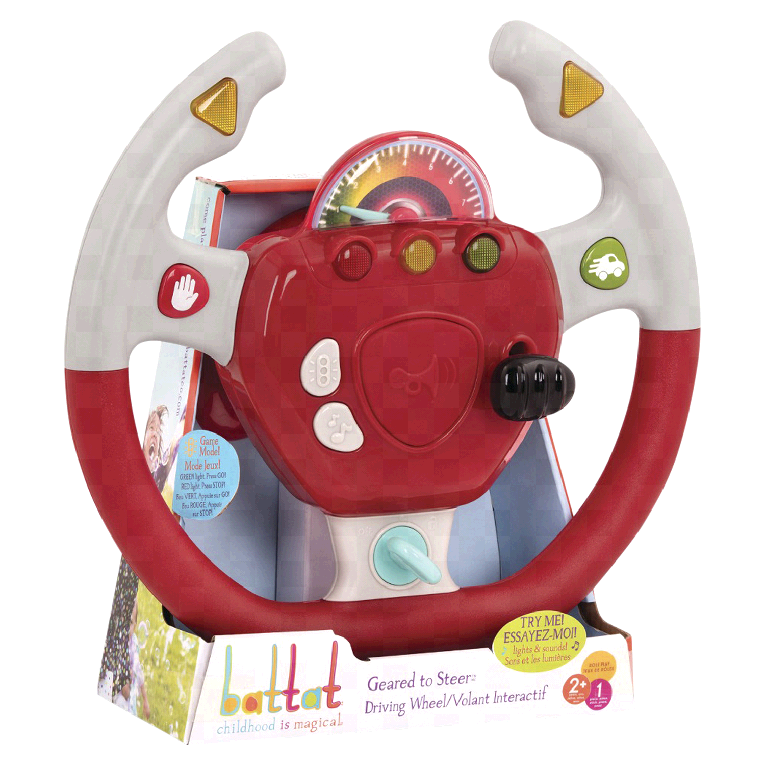 slide 1 of 1, Battat Steering Wheel, 1 ct