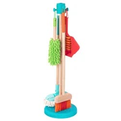 B. Toys Wooden Cleaning Set