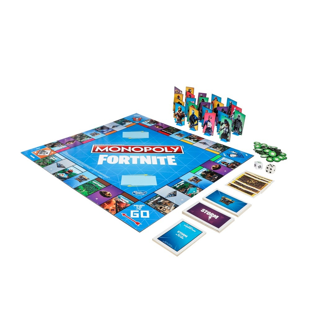 slide 4 of 6, Monopoly Fortnite Board Game, 1 ct