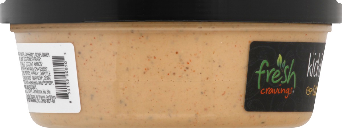 slide 6 of 10, Fresh Cravings Organic Kickin'' Queso Style Cashew Dip, 8 oz