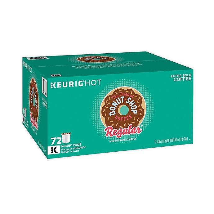 slide 1 of 2, The Original Donut Shop Regular Coffee Keurig K-Cup Pods, 72 ct