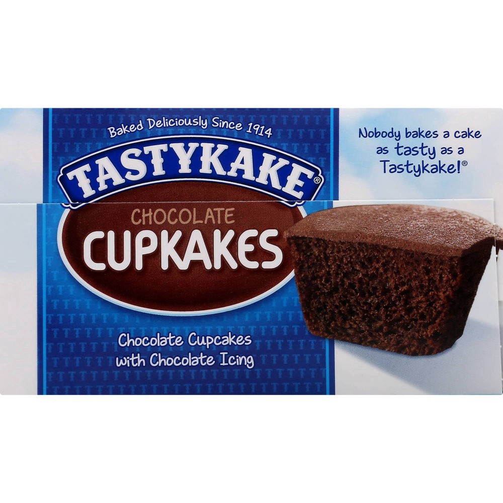 slide 4 of 7, Tastykake Chocolate Cupkakes 6-2.1 oz. Packs, 6 ct